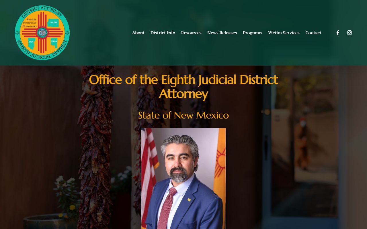 Union County criminal court records Eighth Judicial District Attorney website